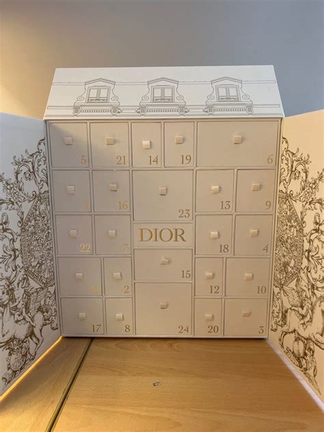 dior advent calendar box